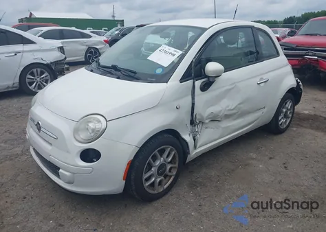 2014 Fiat 500 Pop из США, поврежденный, VIN 3C3CFFAR6ET242253